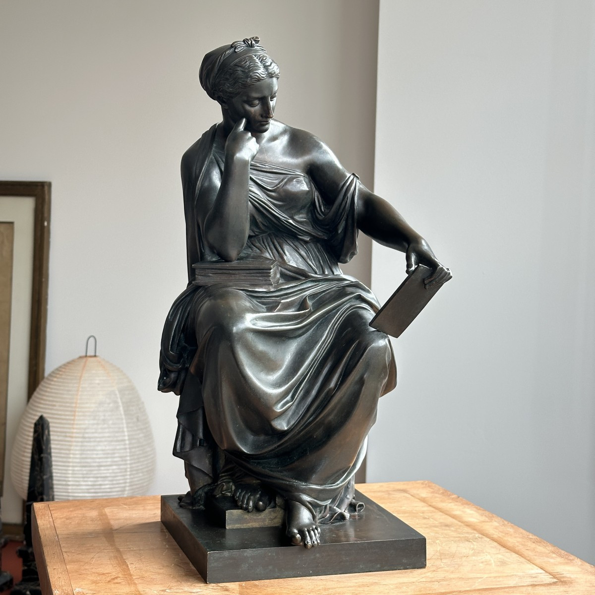 Allégorie de la Science - Charles Gumery - Bronze patiné