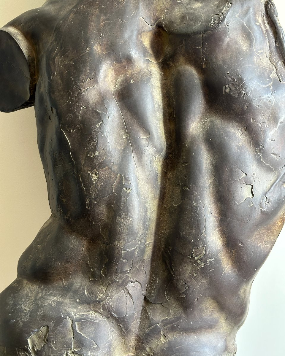 Laocoon - Grand buste en fibre de verre - d'après l'antique-photo-1