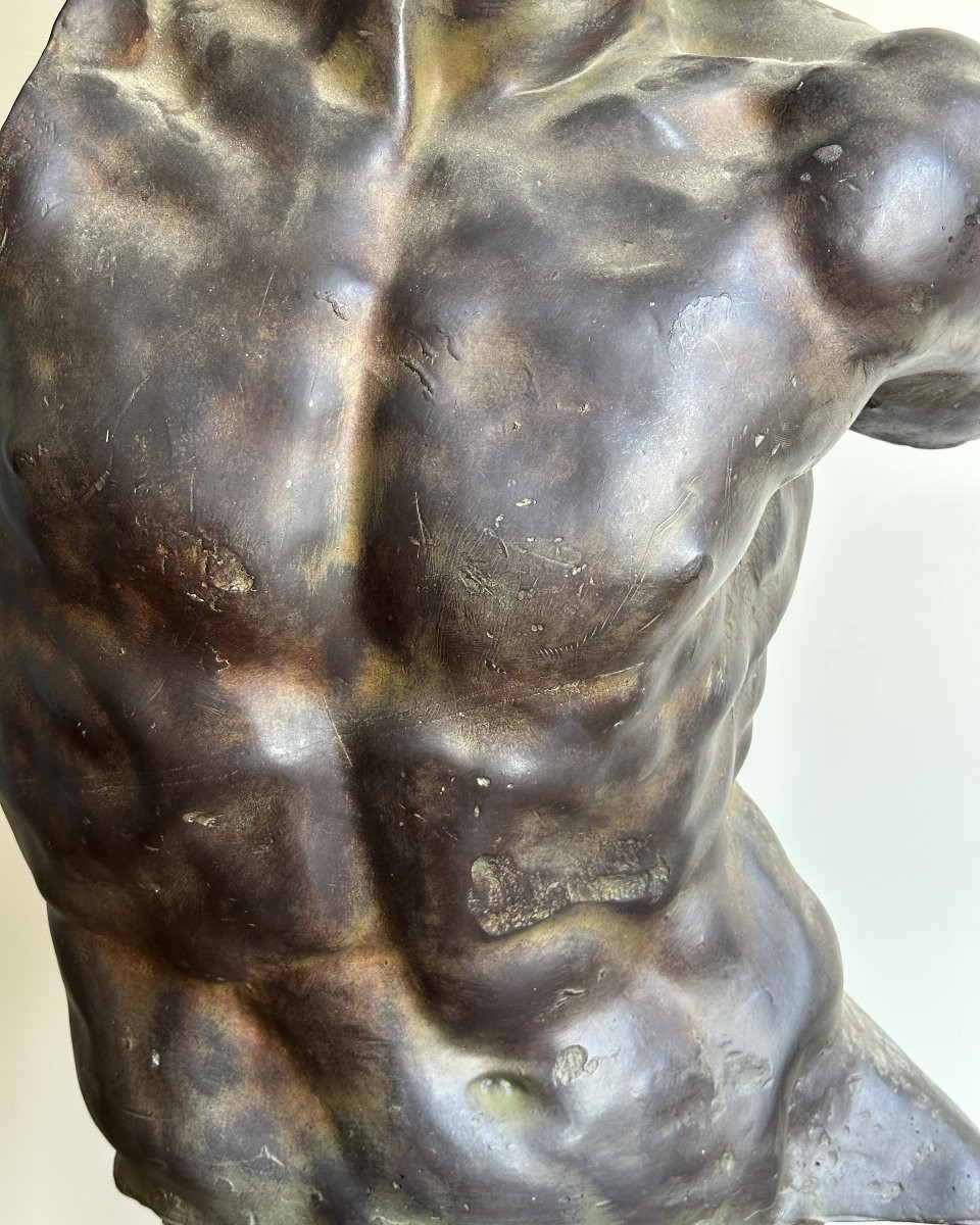 Laocoon - Grand buste en fibre de verre - d'après l'antique-photo-2