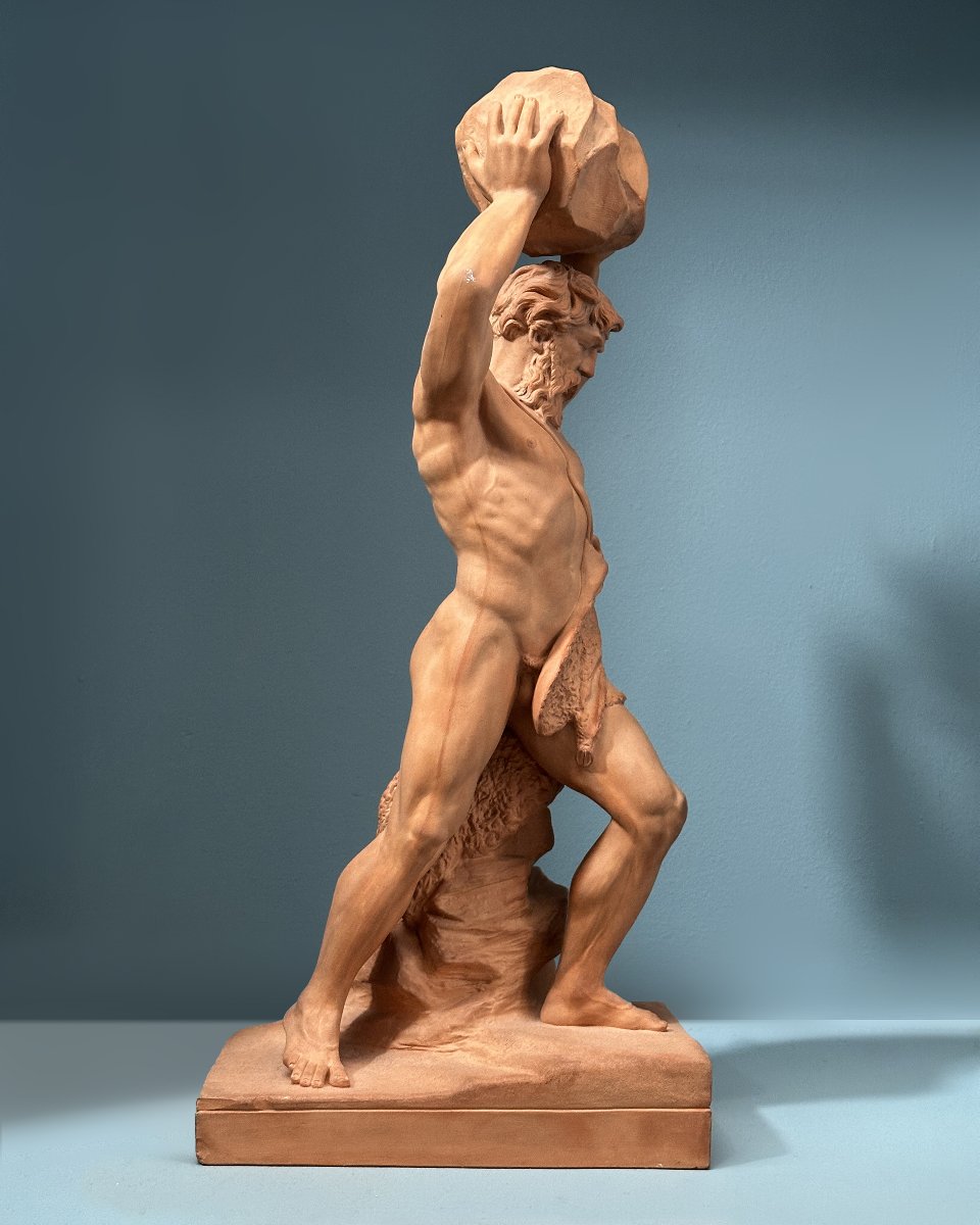 Polyphemus - P. Ipsens Enke Manufactory - Porcelain Biscuit-photo-2