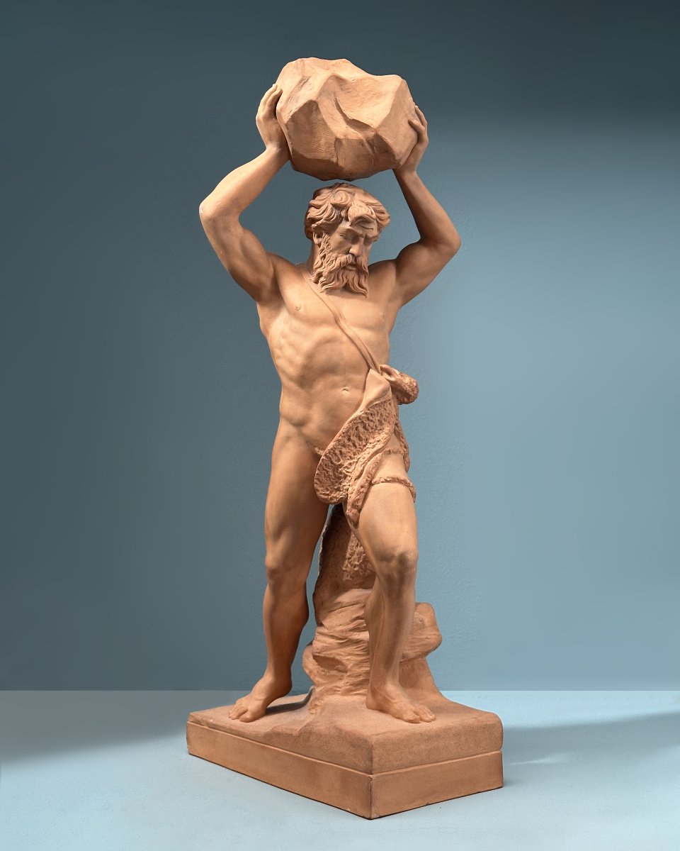 Polyphemus - P. Ipsens Enke Manufactory - Porcelain Biscuit-photo-3