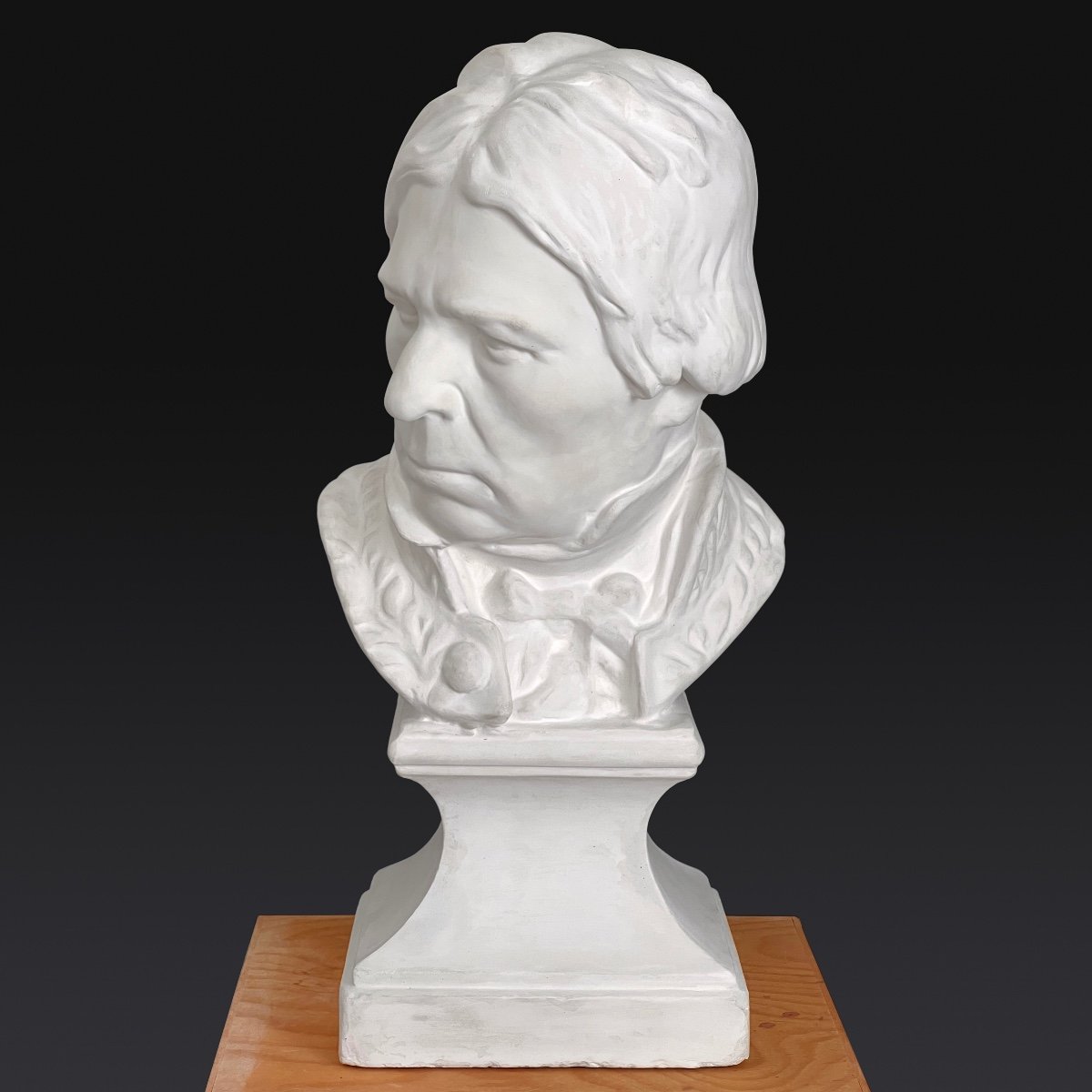 Portrait en buste d'Ingres - Jean-Marie Bonnassieux (1810–1892)