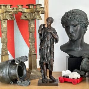 Diana Of Gabii - Bronze XIXth