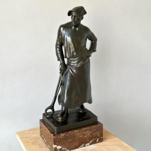 Le Marteleur - d&#039;apr&egrave;s Constantin Meunier - Bronze