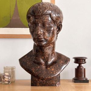 Bust Of Young Roman - Brutus The Younger