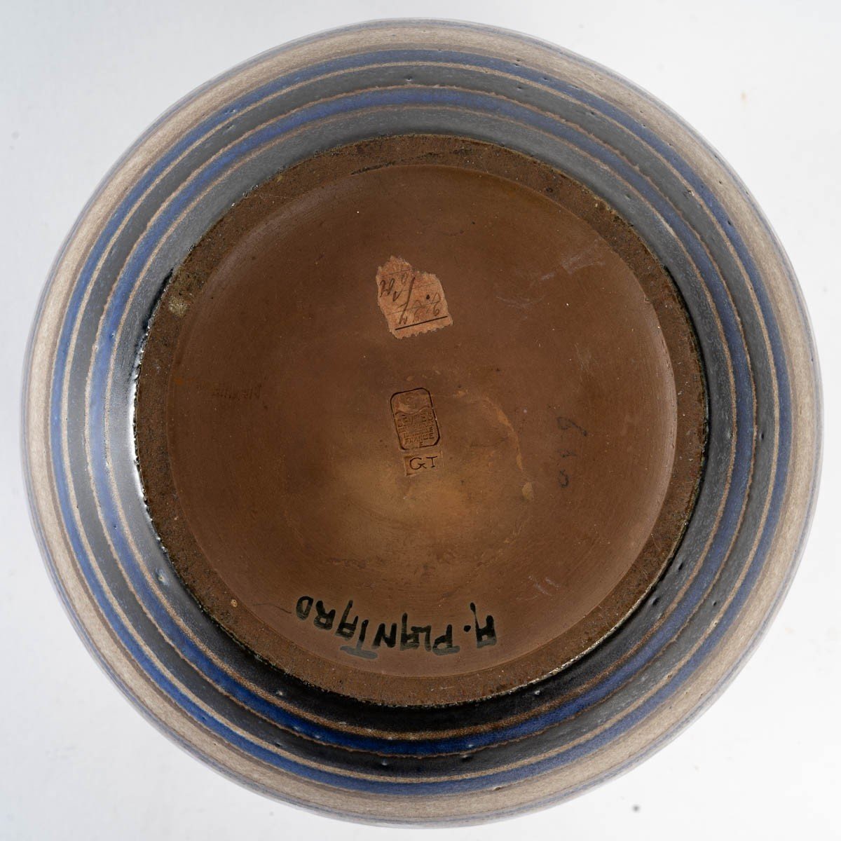 Art Deco Vase From Sèvres Porcelain  Factory & André Plantard-photo-2