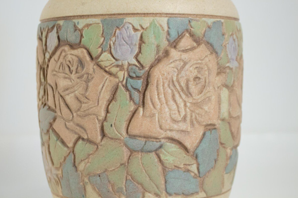 Vase En Céramique Des Frères Mougin à Nancy-photo-3