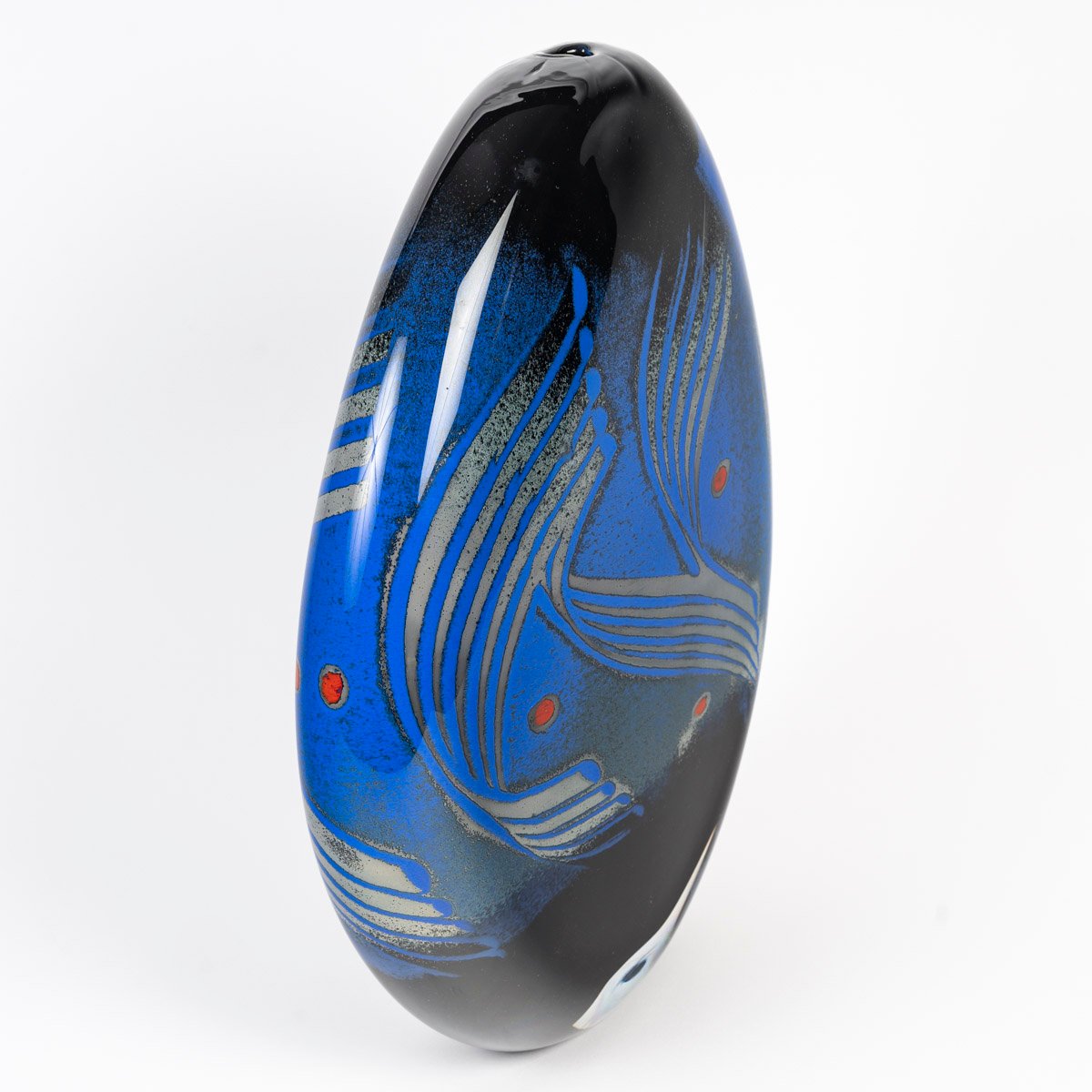 Blown Glass Sculpture By Alain & Marisa Bégou-photo-3