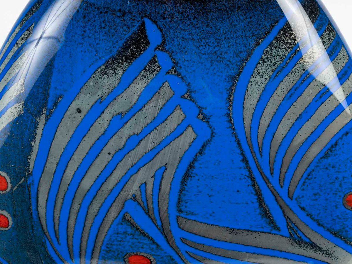 Blown Glass Sculpture By Alain & Marisa Bégou-photo-4