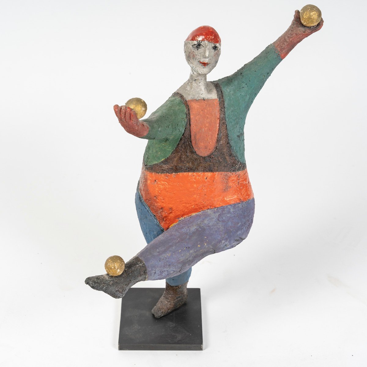 Raku Sculpture By Roger Capron (1922-2006)-photo-2