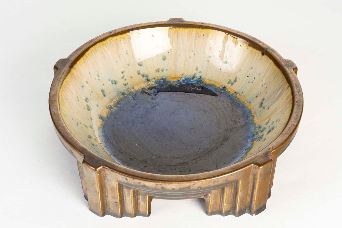 Coupe Art Déco par Joseph et Pierre Mougin (1898-1950)-photo-2