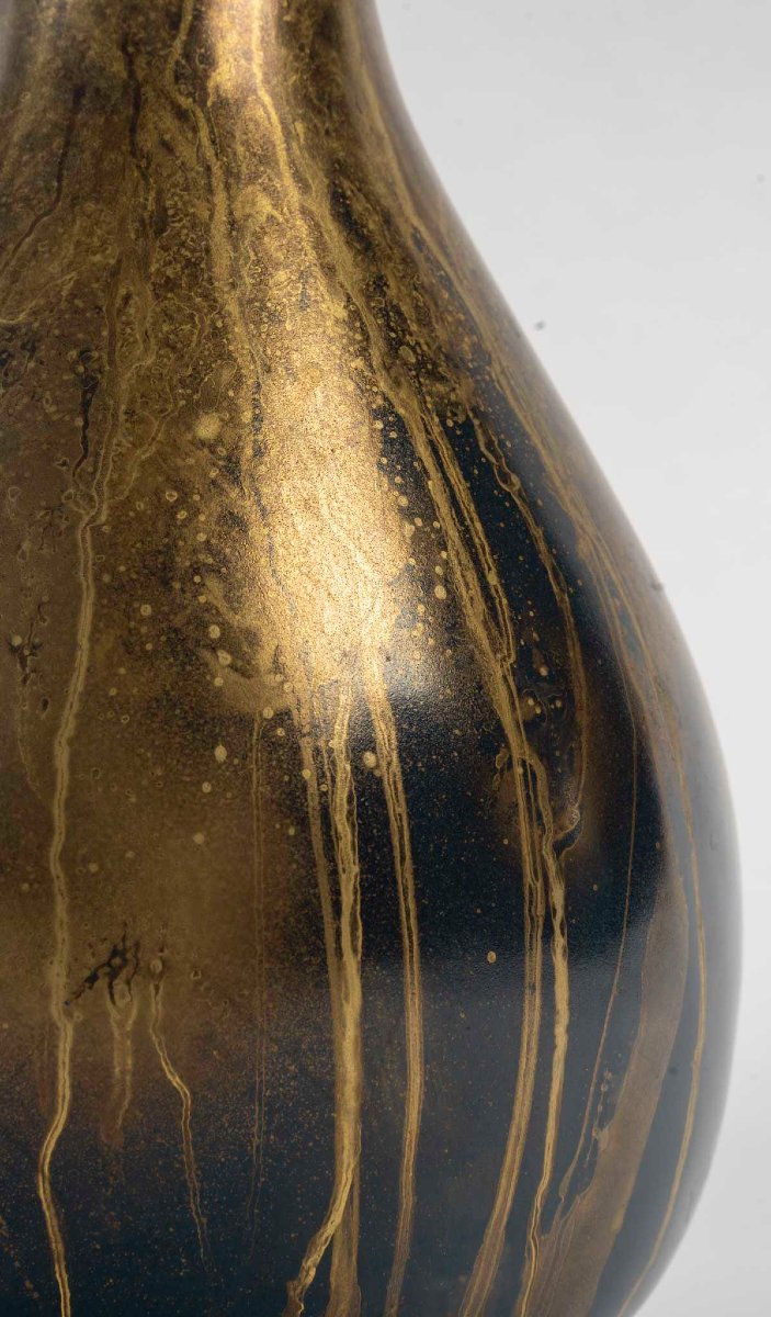 Vase en céramique par Leon Pointu (1879-1942)-photo-3