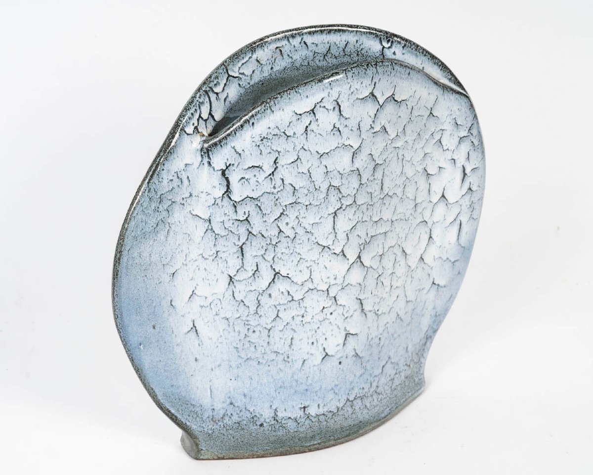 “stingray” Vase By Muguette Rivillon (1932 - 2024)-photo-3