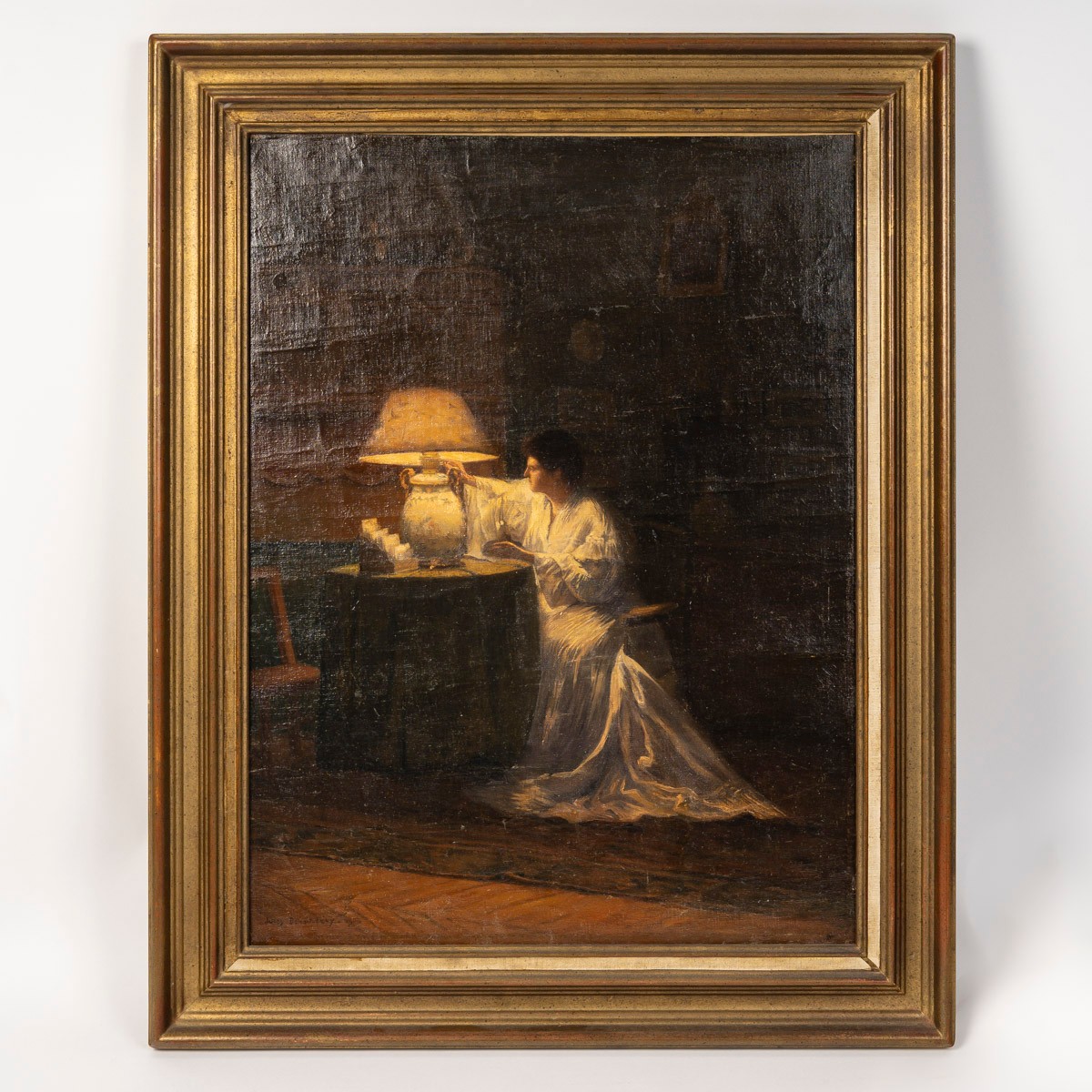  Jules Benoit-Lévy (1866 – 1952) -  la lecture du soir 