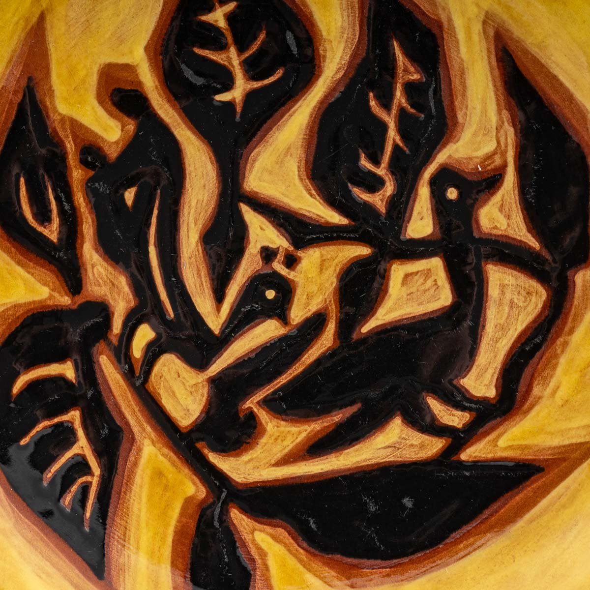 A Jean Lurçat Ceramic Plate (1892-1966)-photo-2