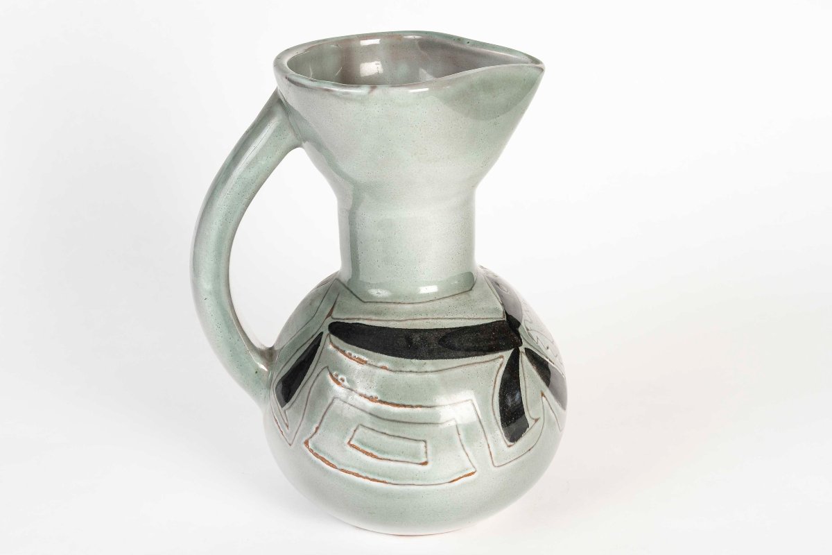 Ceramics By René Ben Lisa (1926-1995)-photo-2