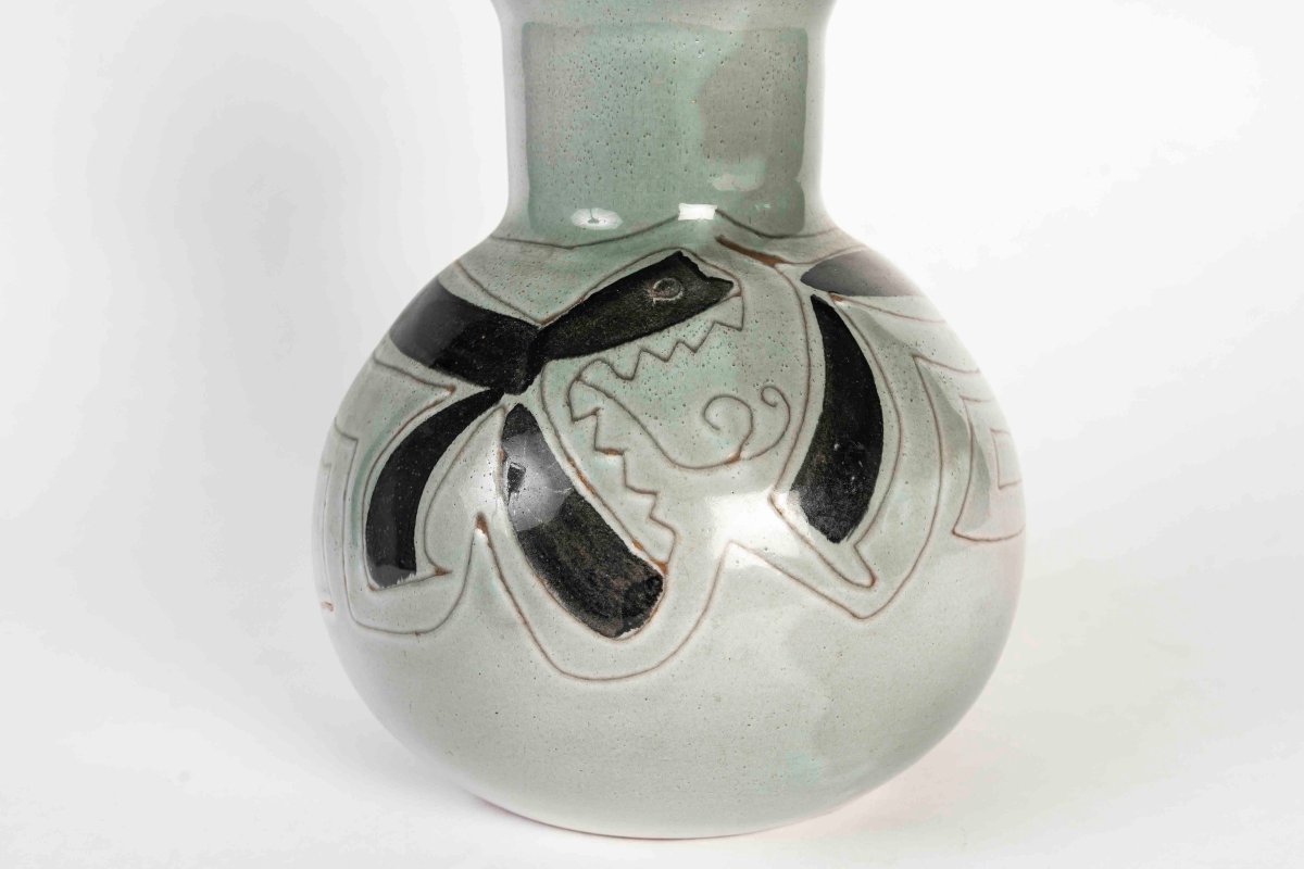 Ceramics By René Ben Lisa (1926-1995)-photo-1