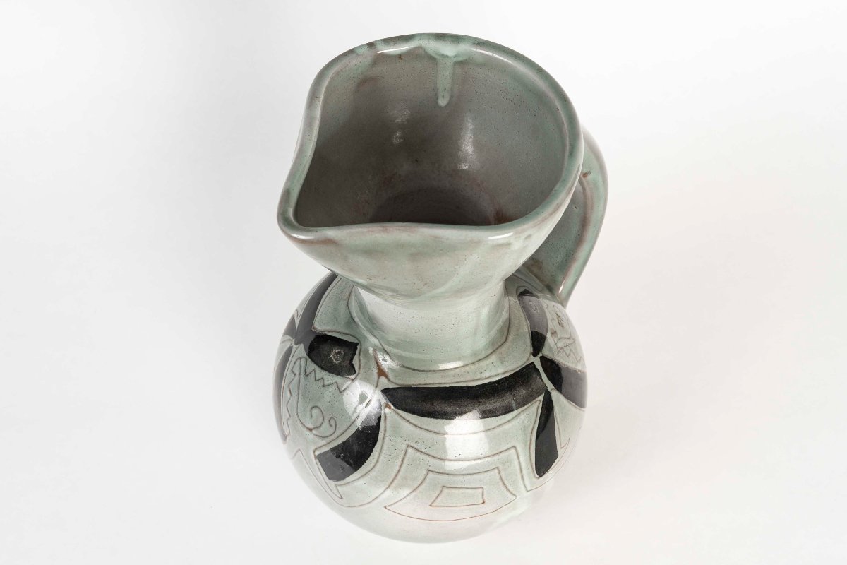 Ceramics By René Ben Lisa (1926-1995)-photo-2