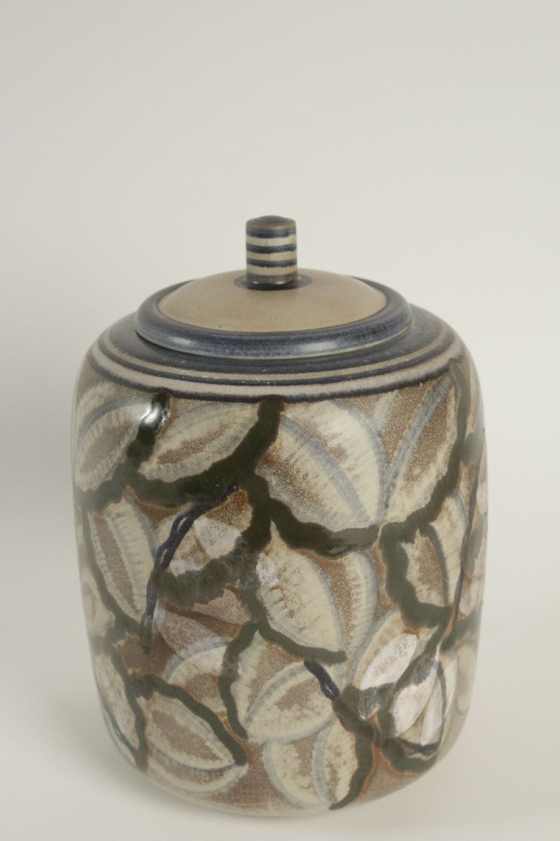 Art Deco Box In Sèvres Ceramics-photo-2