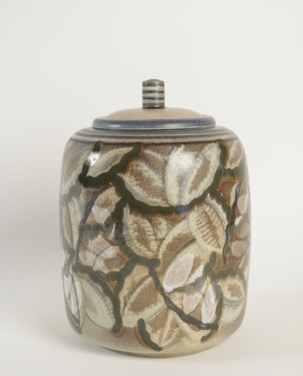 Art Deco Box In Sèvres Ceramics-photo-3