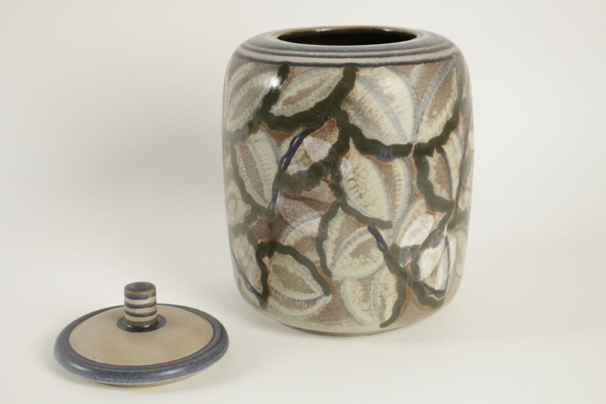Art Deco Box In Sèvres Ceramics-photo-2