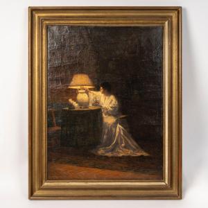  Jules Benoit-Lévy (1866 – 1952) -  la lecture du soir 