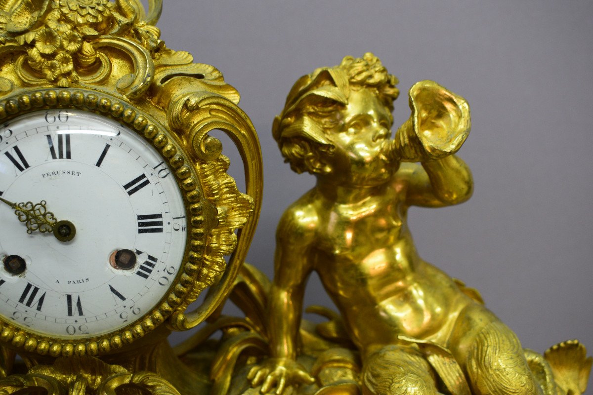 Important Louis XV Style Pendulum-photo-4