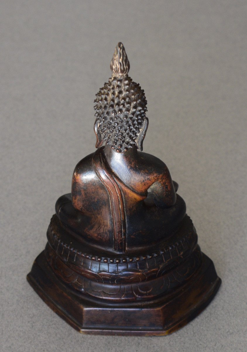 Bouddha En Bronze Thailande 18 Eme-photo-3