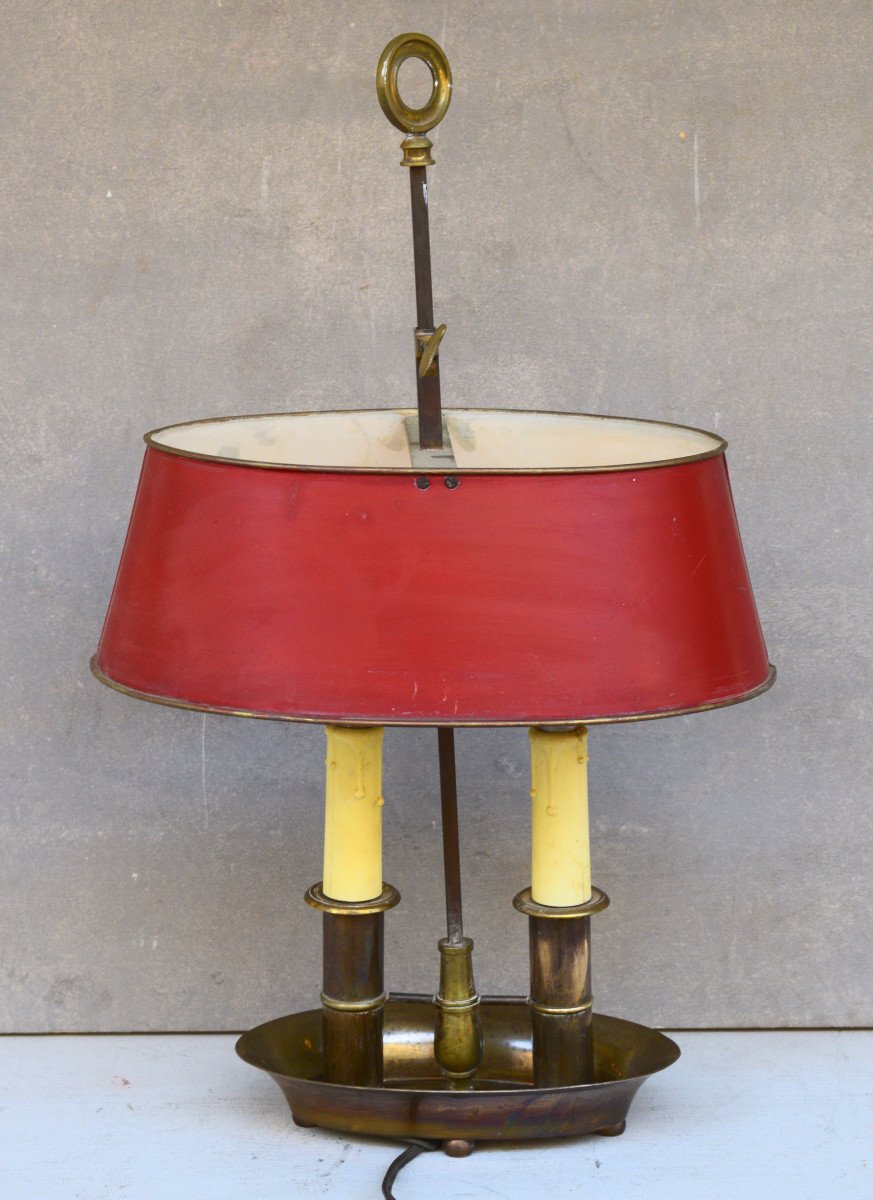 Bouillotte Lamp With Two Lights