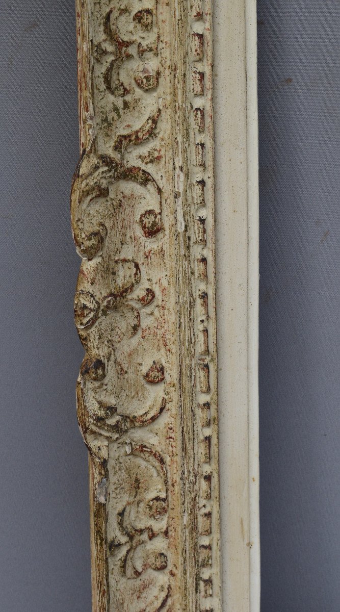 Monparnasse Frame In Carved And Patinated Wood-photo-2