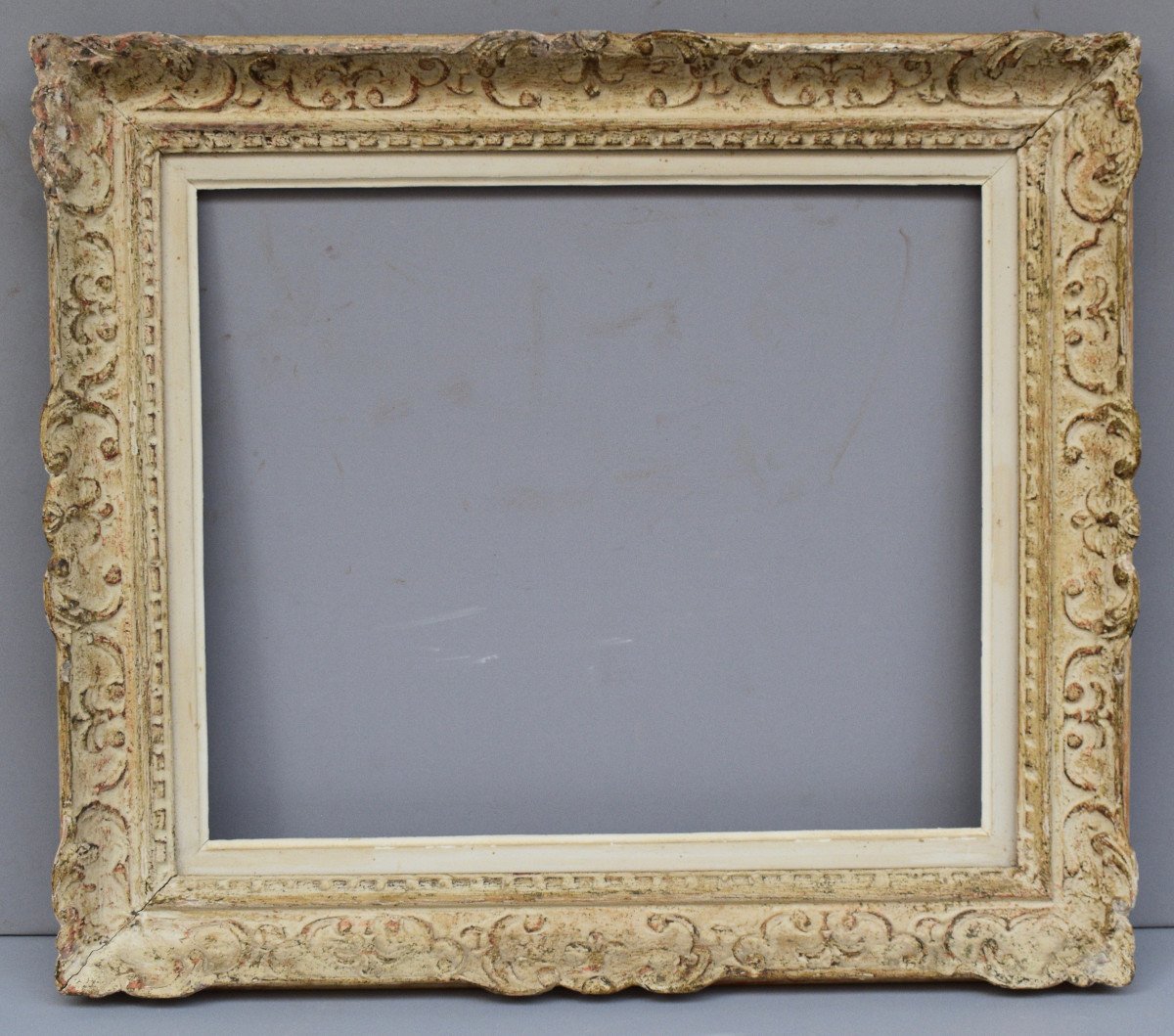 Monparnasse Frame In Carved And Patinated Wood