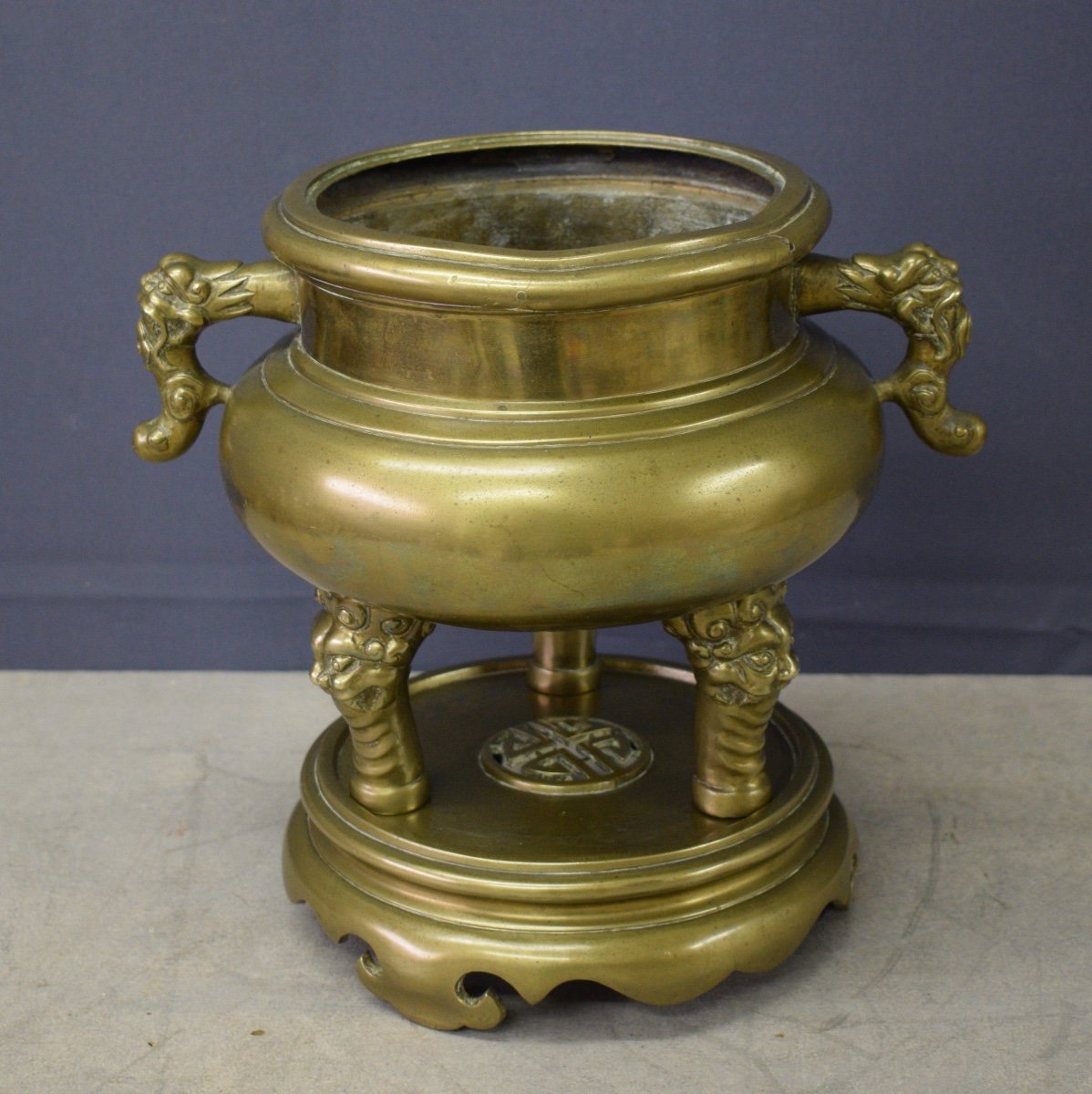 Perfume Brule In Bronze Vietnam Late 19th Eme