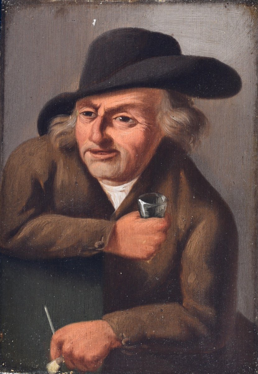 Portrait Of A Flemish School Man XVII Eme