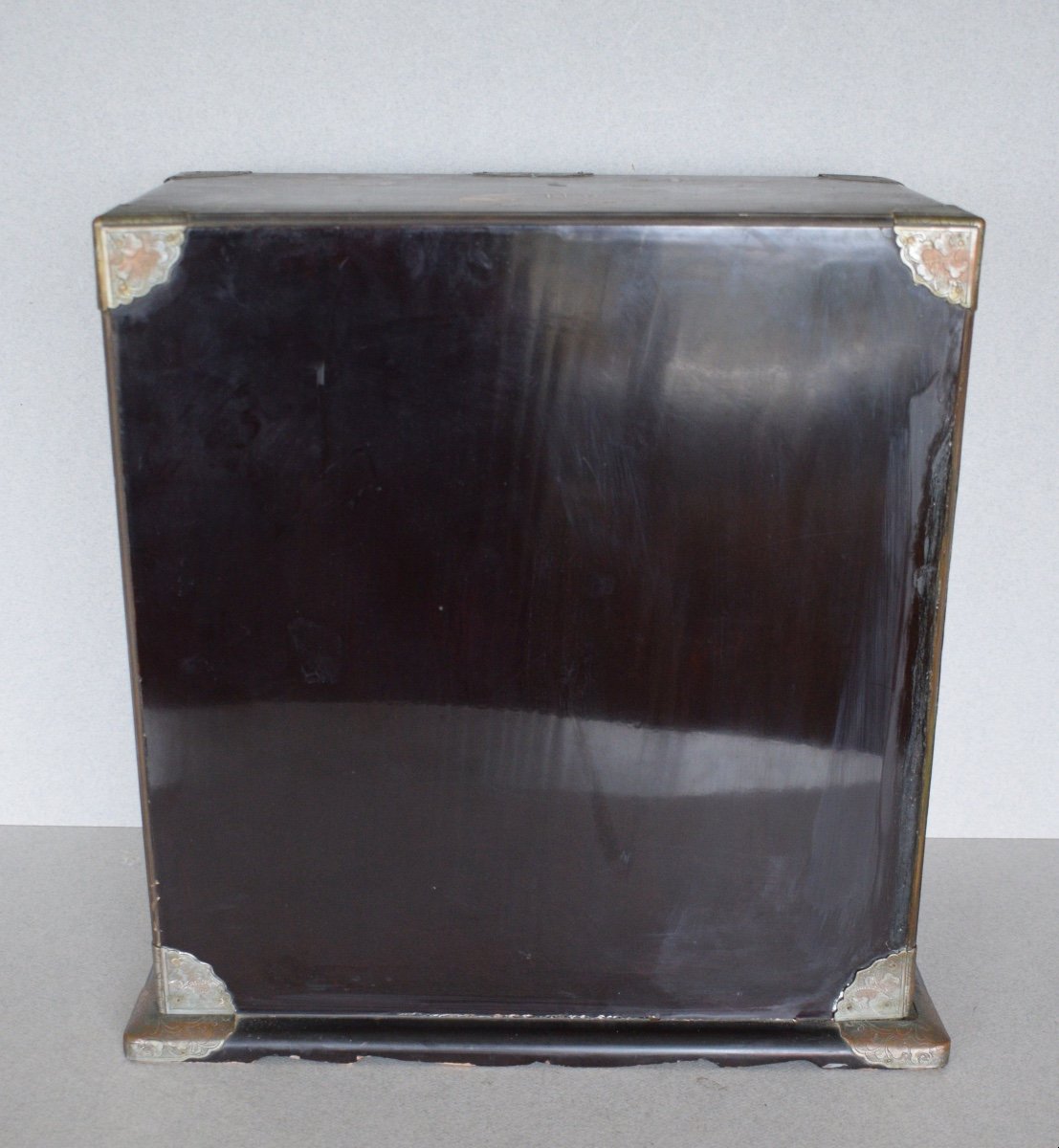 Meiji Period Japanese Lacquer Cabinet-photo-3