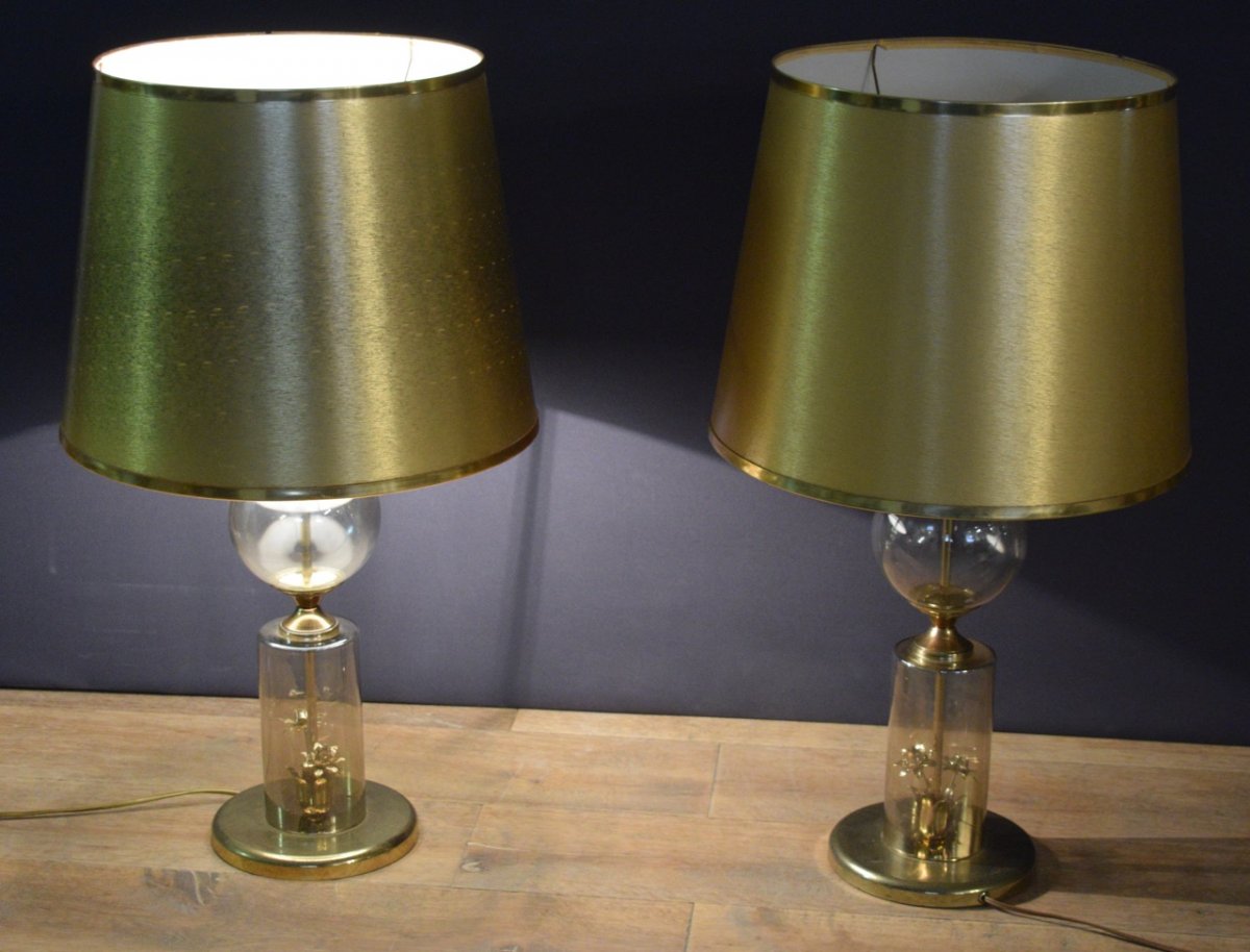 Pair Of Lamps 70s-photo-2