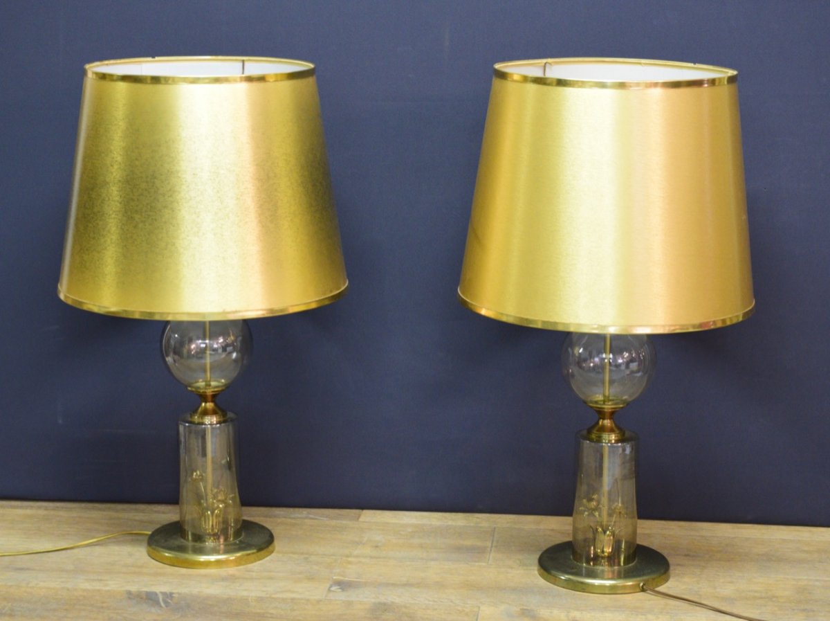 Pair Of Lamps 70s-photo-3