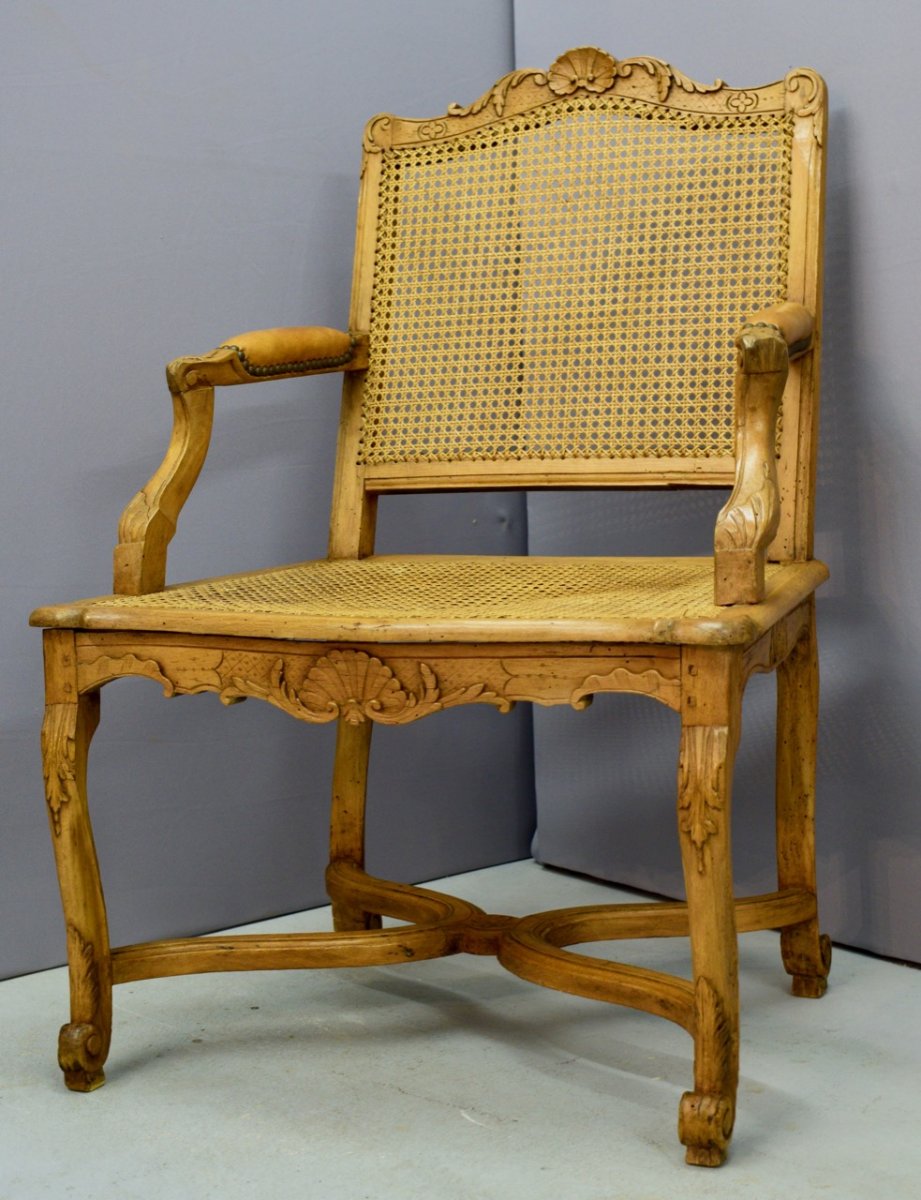 Cane Regency Period Armchair-photo-2