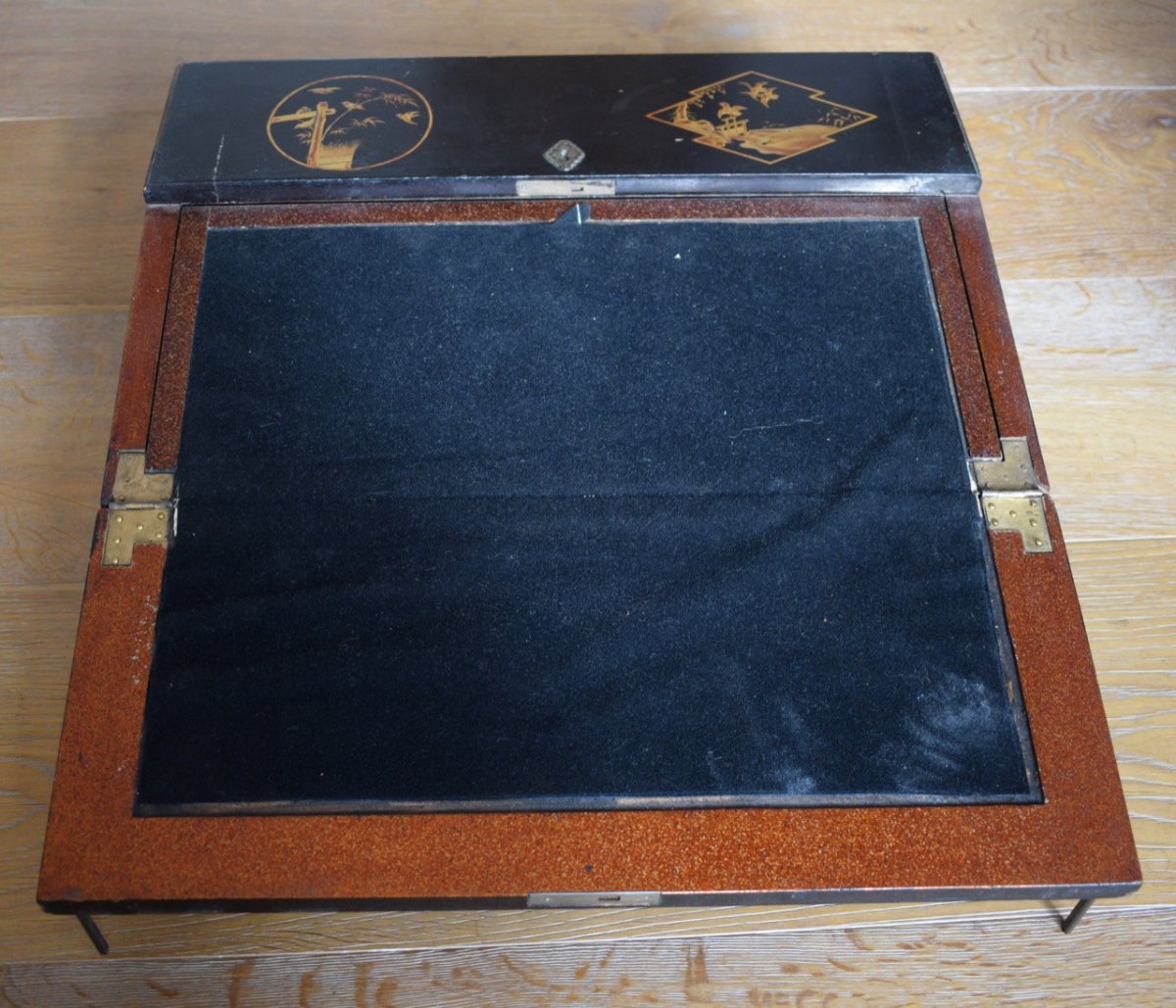 Japanese Lacquer Writing Case-photo-2