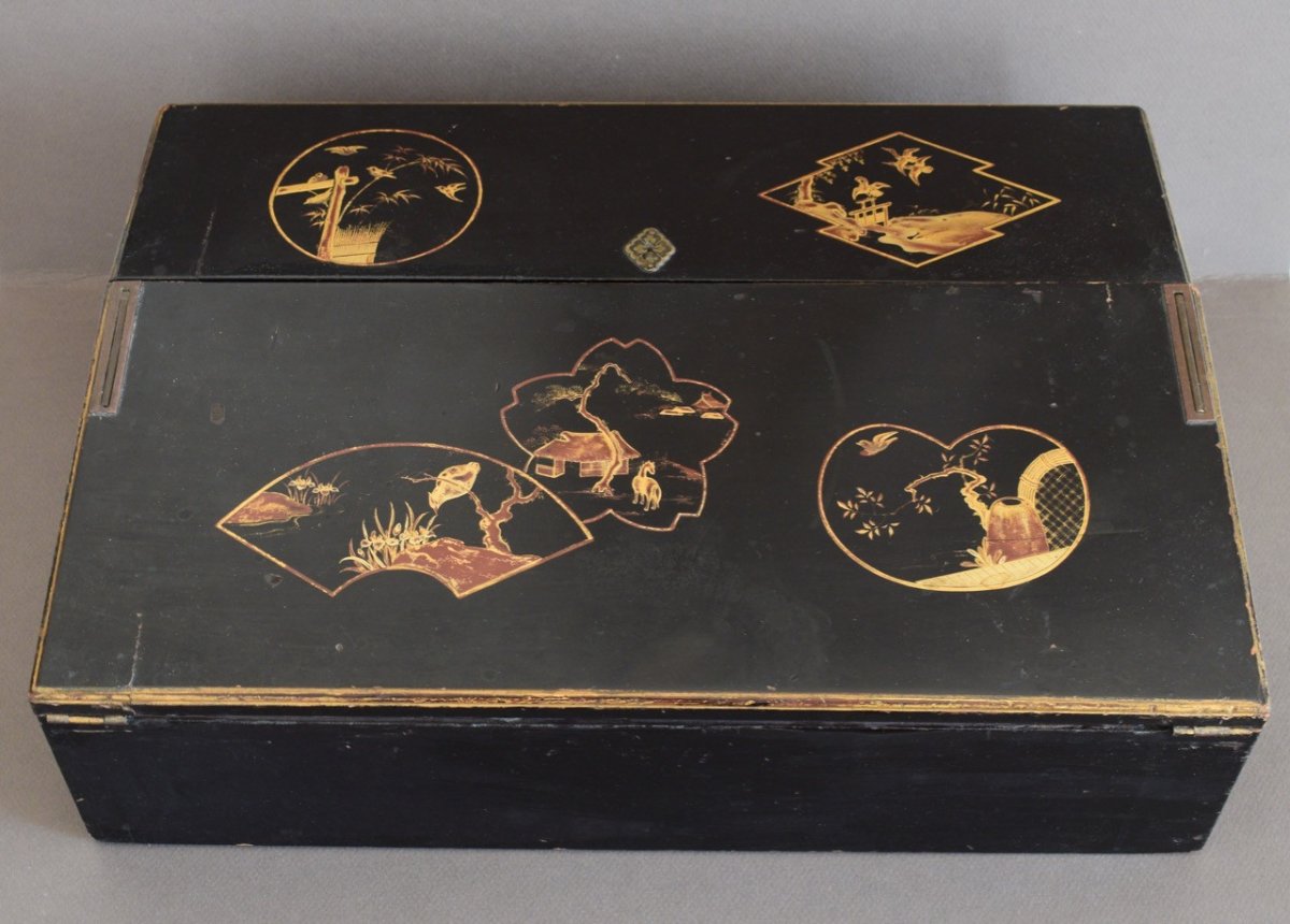 Japanese Lacquer Writing Case