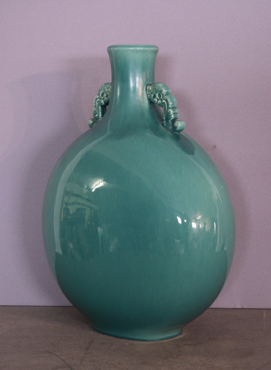 Sevres Vase En Forme De Gourde -photo-1