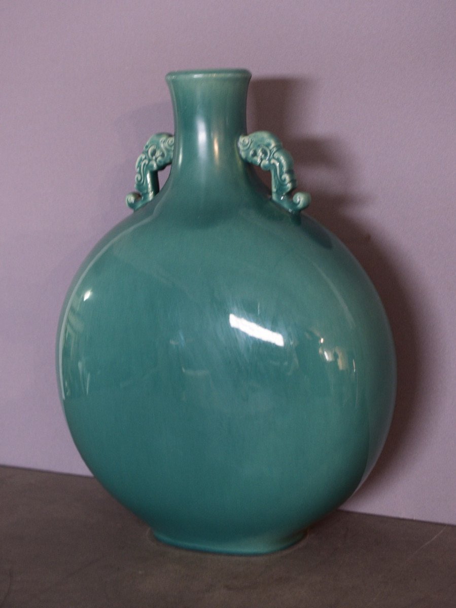 Sevres Vase En Forme De Gourde -photo-3