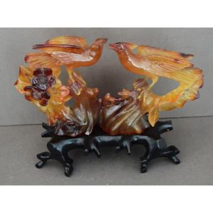 Chine Sculpture En Agate