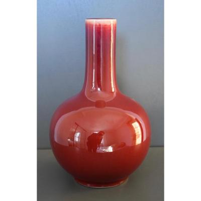 Chine Vase Sang De Boeuf