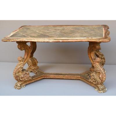 Table Basse Baroque Italienne