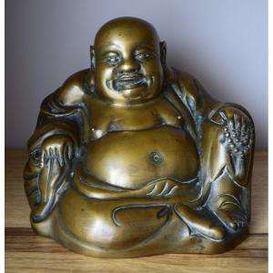 Bouddha Rieur En Bronze
