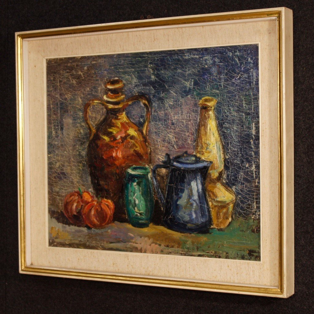 Italian Still Life Painting In Impressionist Style -photo-2