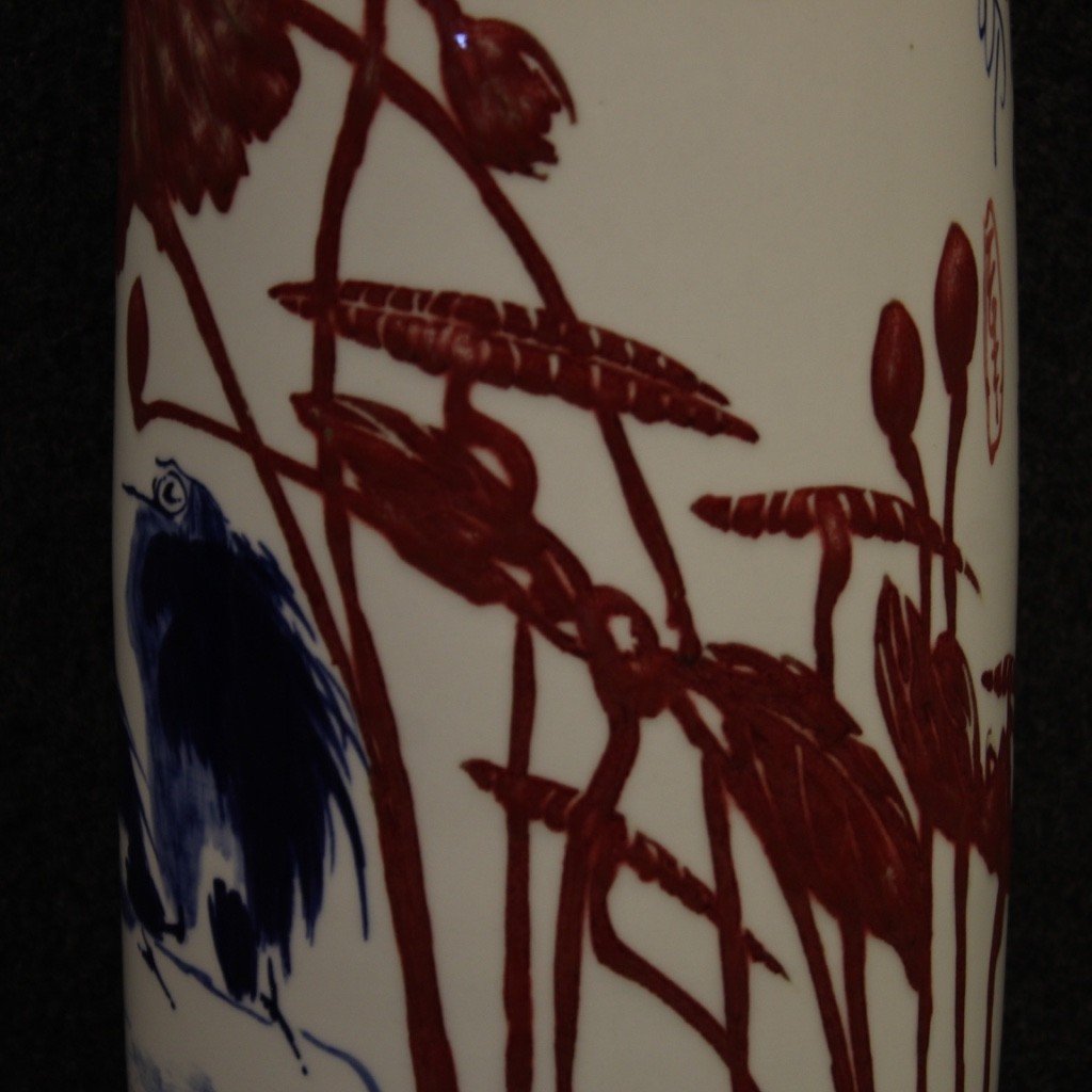 Chinese Ceramic Vase With Landscape-photo-2