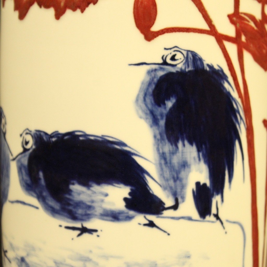 Chinese Ceramic Vase With Landscape-photo-3