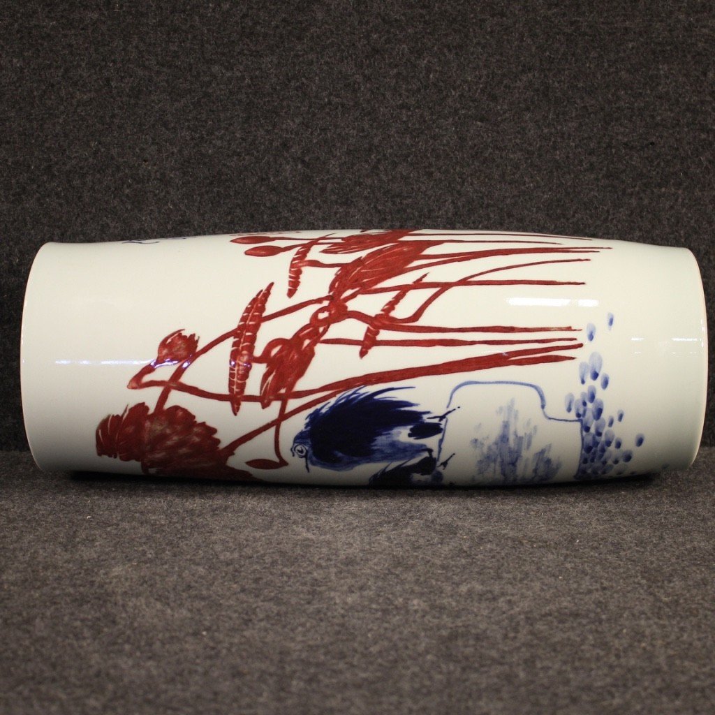 Chinese Ceramic Vase With Landscape-photo-7