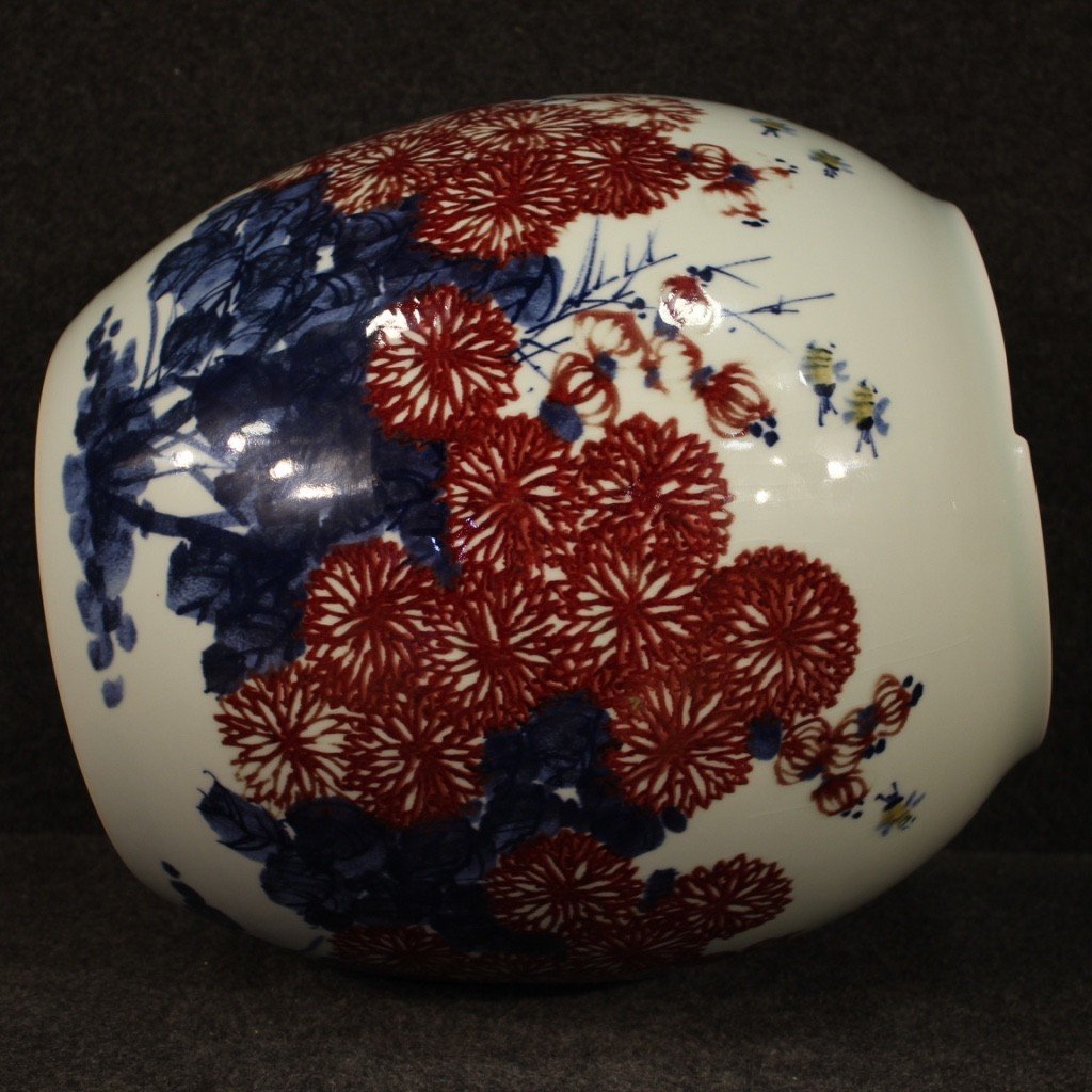 Chinese Painted Ceramic Vase-photo-7